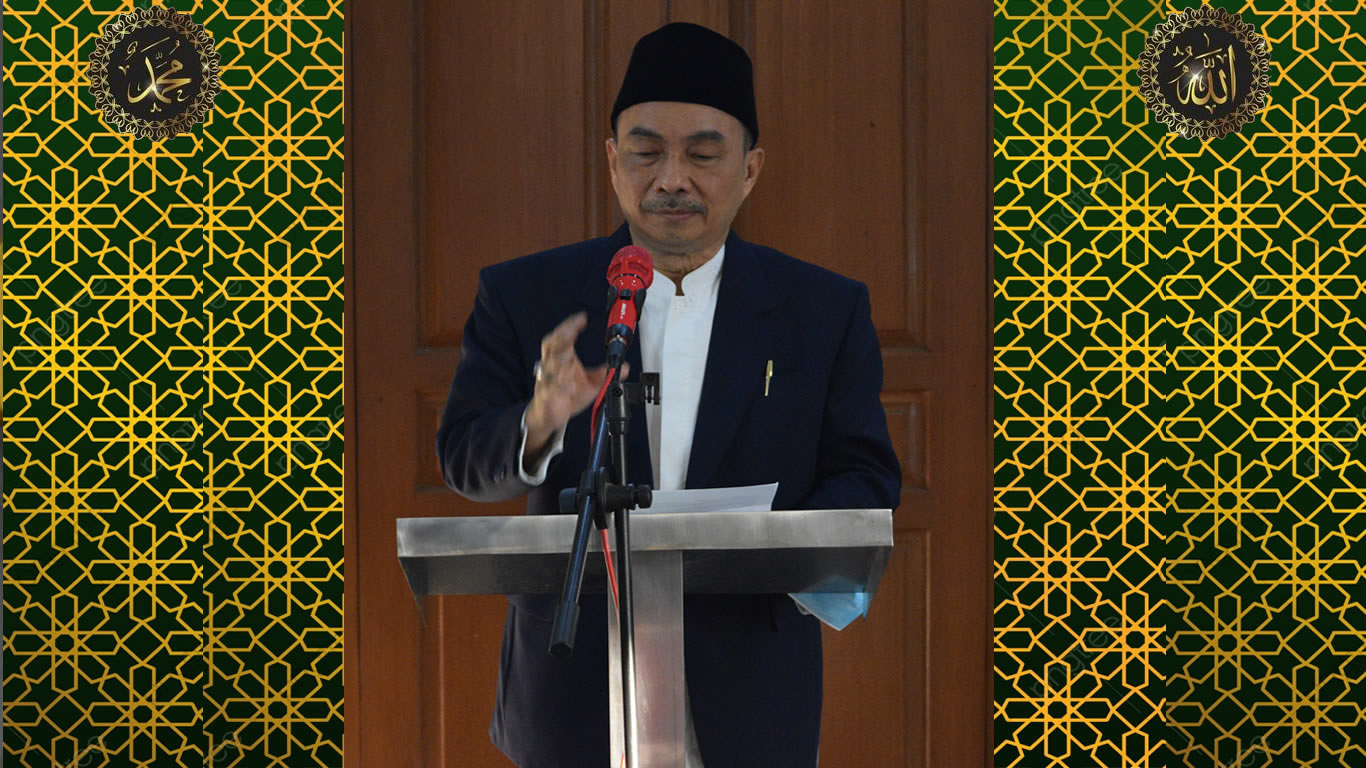 SAMBUTAN KETUA DKM MASJID AL-MUKMIN PERAYAAN IDUL ADHA 1443 H